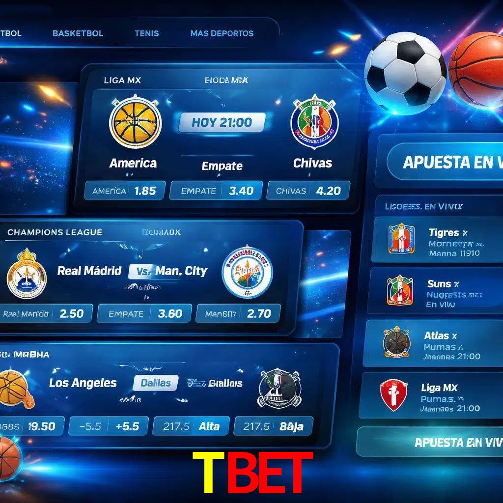 Mercados de apuestas deportivas TBET para jugadores en México